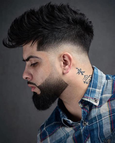 corte masculino degradê.